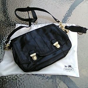 Coach Poppy Black Crossbody